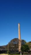 Chimney and blue sky