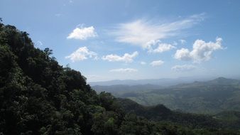 panorama of the province of puerto plata