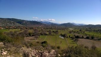 Landscape of Taurus mountain