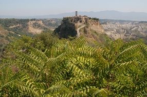 Landscape of Civita Di Bagnoregio