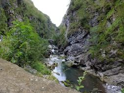 Ravine of Val Taleggio is a tourist attraction in Italy