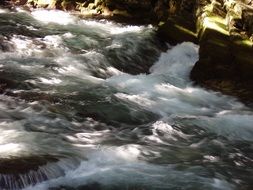 waterfall pure water