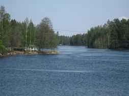 Beautiful calm lake