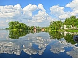 jaz walcowy lake