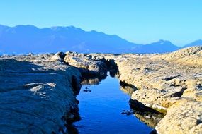 Beautiful stream and rocks