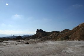 Beautiful Desert landscape in Andalusia in Spain