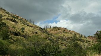 Scenic view of mountains