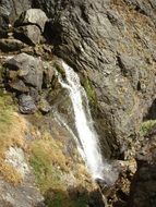 vidimsko praskalo, waterfall on limestone rock, bulgaria