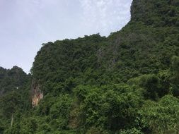 Landscape of the laos mountains