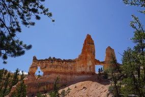 bryce canyon utah tower bridge sky view