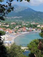 view of the city near the lake