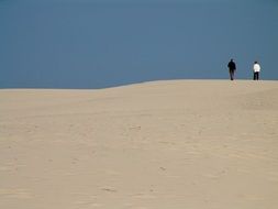 Landscape of sand dune