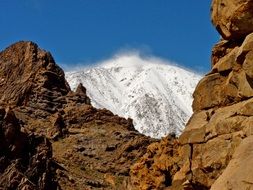 Landscape of the teide mountain