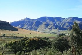drakensberg mountains range