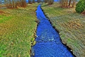 hdr image of the river