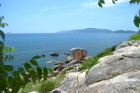 picturesque calm sea