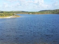 landscape on lagoa grande