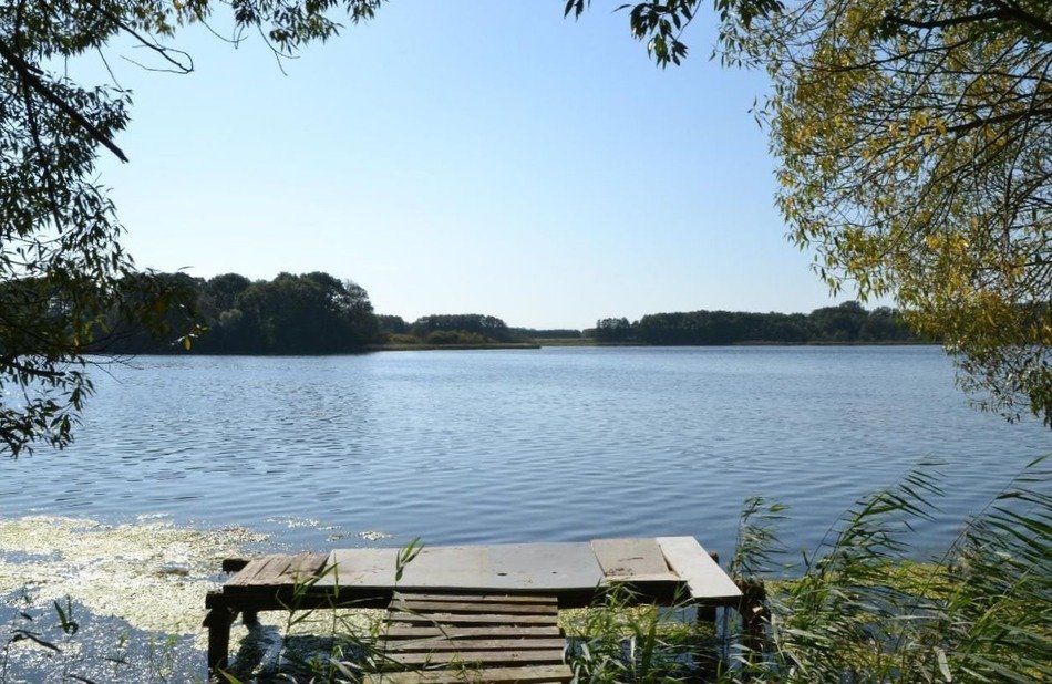 mecklenburgische seenplatte in summertime