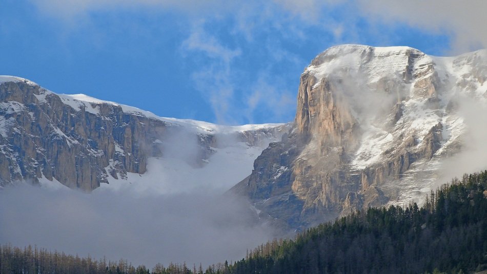 Landscape of Devoluy mountain