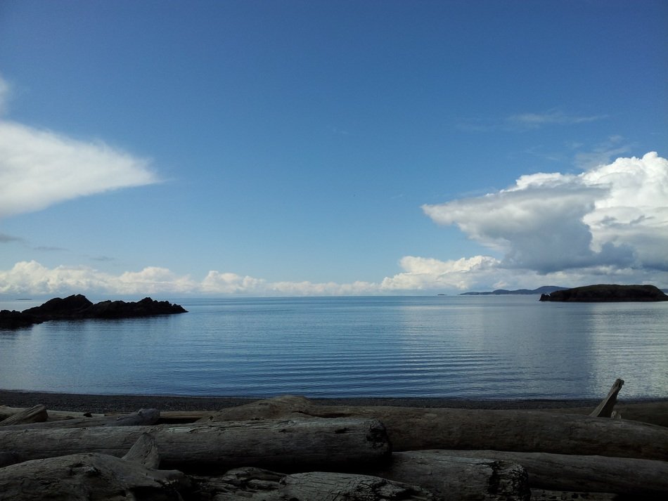ocean nature sky