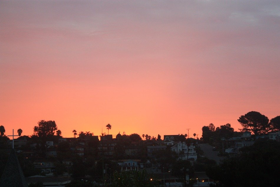 Sunrise in California