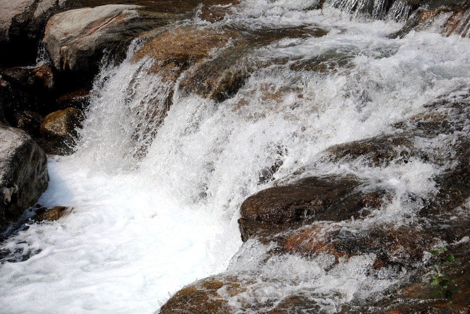 Waterfall of the stream