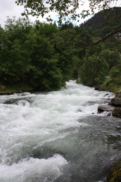 landscape of waterfall on background beautiful nature in Fiordland