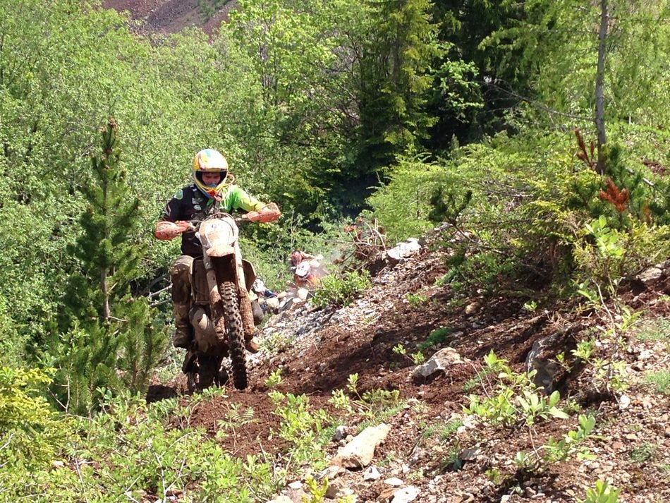 motocross in the ore mountain
