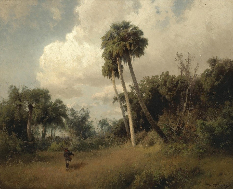 canvas by hermann herzog