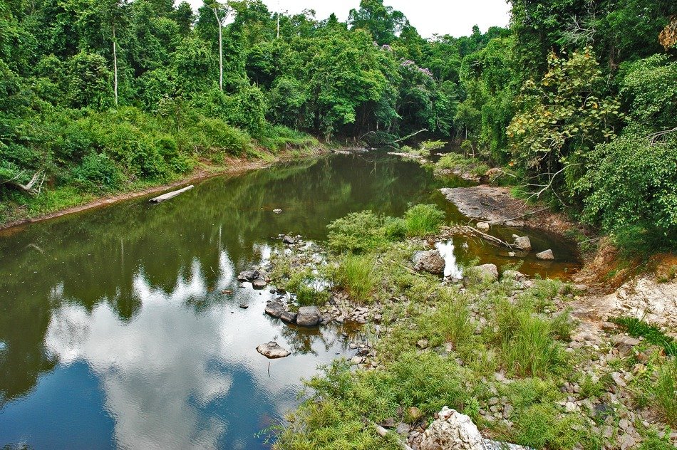 river landscape khao