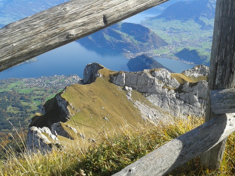 Lanndscape of the mountains in Switzerland