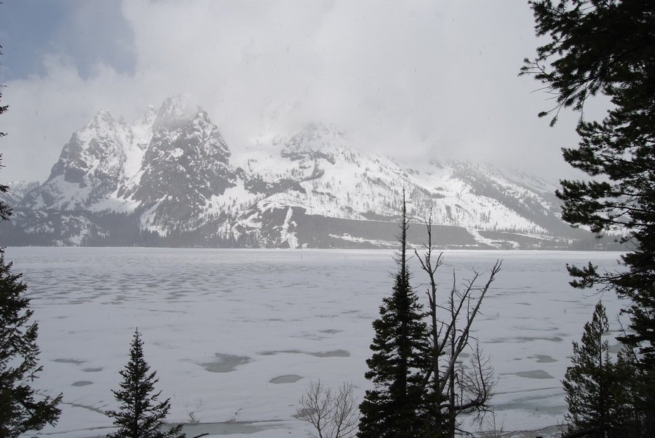 Grand Teton National Park in winter
