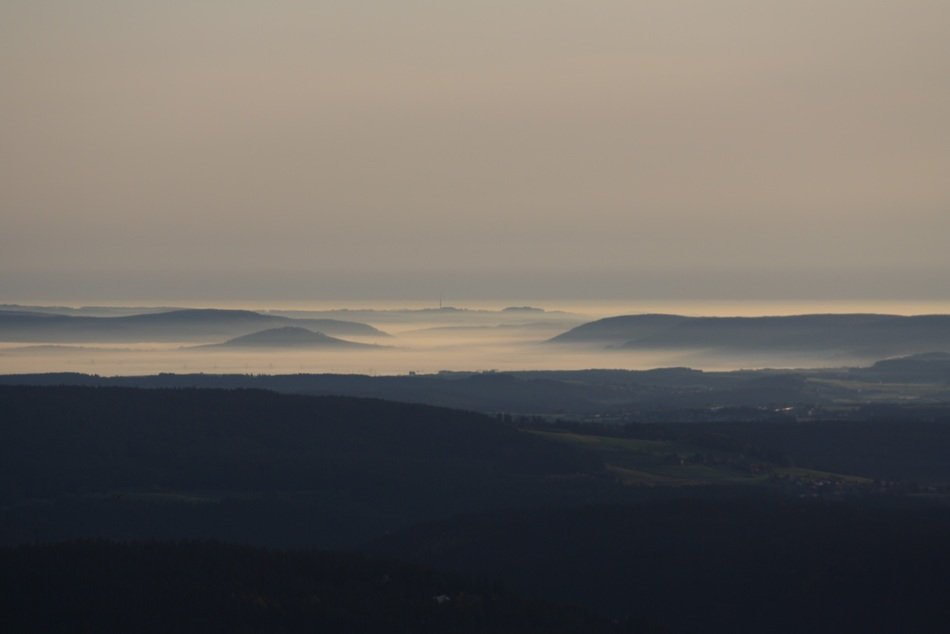 mountains hegau panorama