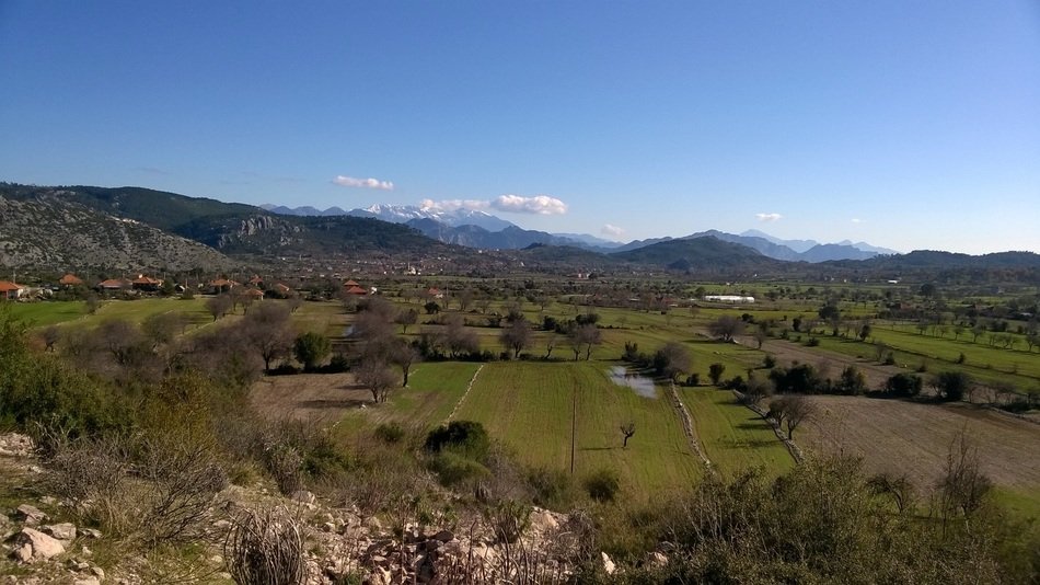Landscape of Taurus mountain
