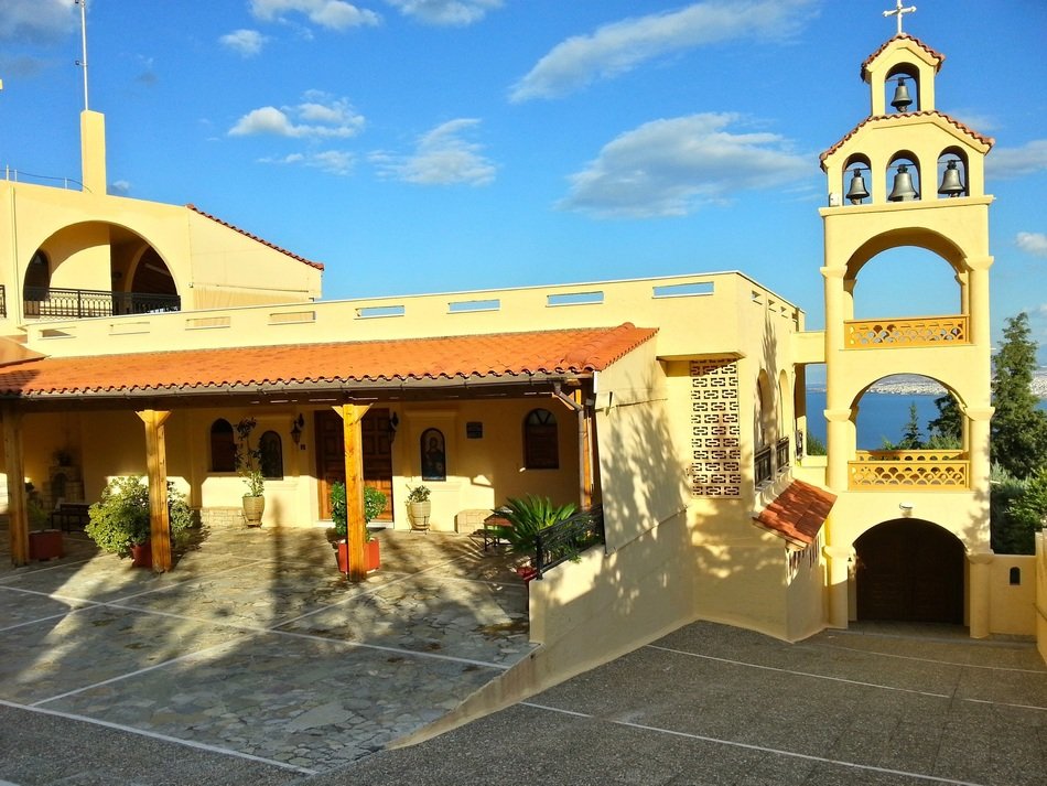 church architecture on the island of Crete