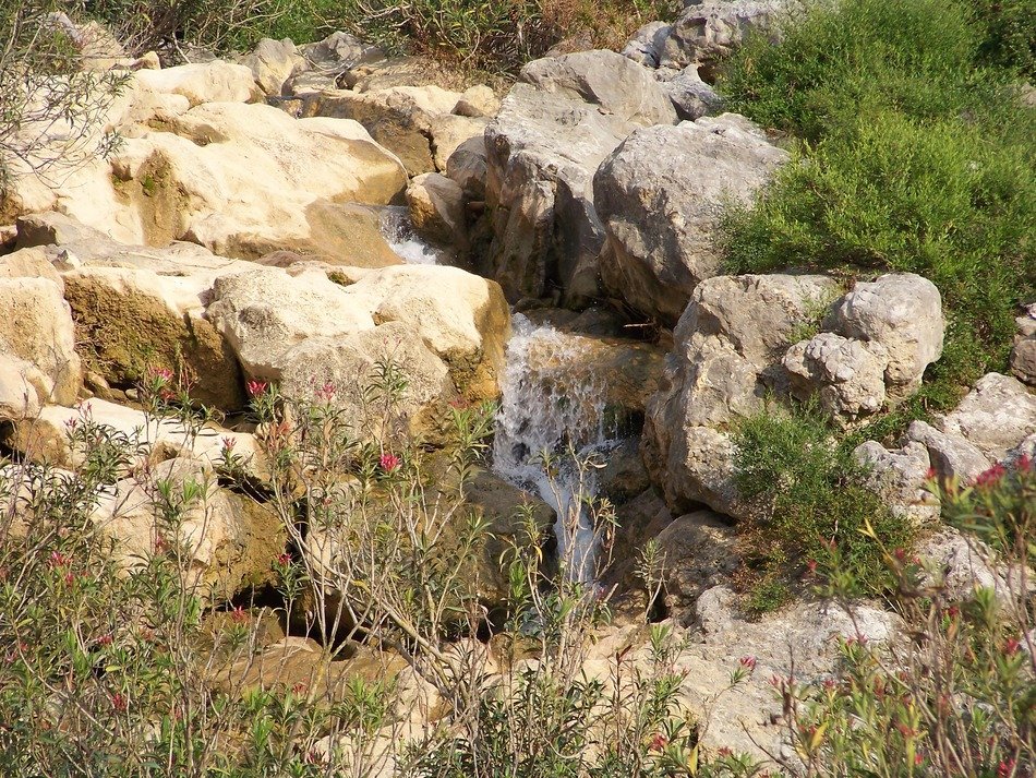 little stream among the stones
