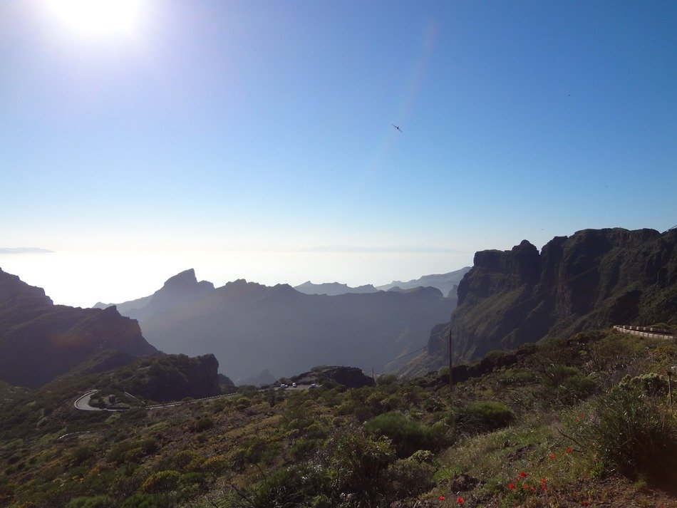 panorama of nature in tenerife
