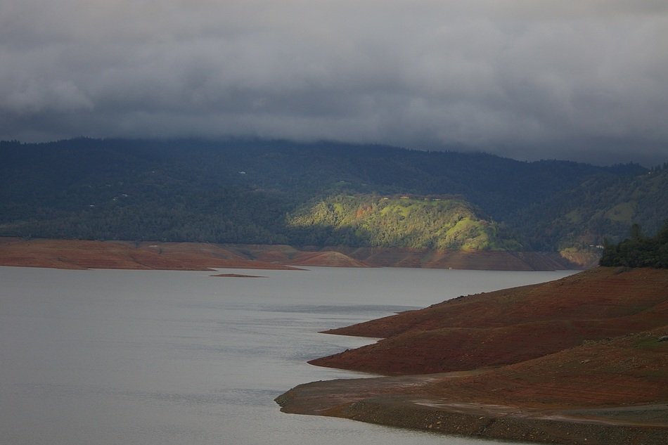 Landscape of lake oroville