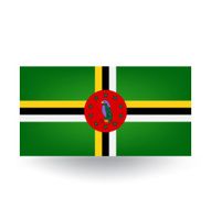 Flag of Dominica N5
