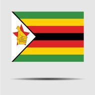 National flag of Zimbabwe