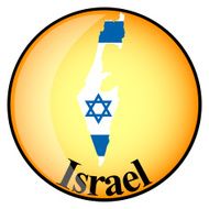 orange button with the image maps of Israel