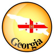 orange button with the image maps of Georgia