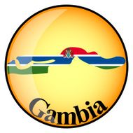 orange button with the image maps of Gambia