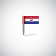 croatia flag pin N3