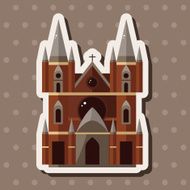 castle theme elements vector eps N29