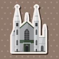 castle theme elements vector eps N31