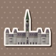 castle theme elements vector eps N32