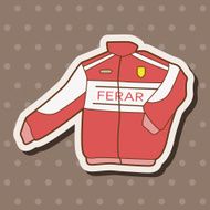 racing coat theme elements vector eps N3