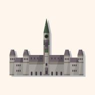 castle theme elements vector eps N40