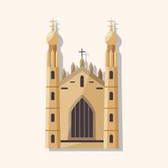 castle theme elements vector eps N43